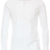 Venti Jerseyflex Body Fit Jerseyhemd Weiss, Einfarbig