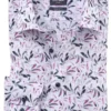 OLYMP Luxor Modern Fit Hemd Pink/weiss, Gemustert