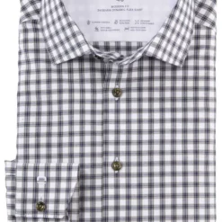 OLYMP Luxor 24/Seven Dynamic Flex Modern Fit Hemd Grün/weiss, Kariert