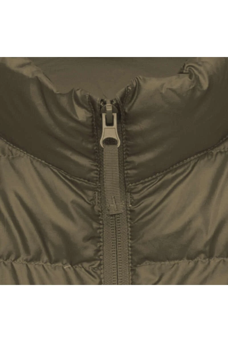 Seidensticker Herren Daunenjacke Stehkragen Oliv 4 Seidensticker Herren Daunenjacke Stehkragen Oliv – Bild 4