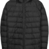 Seidensticker Herren Daunenjacke Kapuze Schwarz