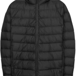 Seidensticker Herren Daunenjacke Kapuze Schwarz