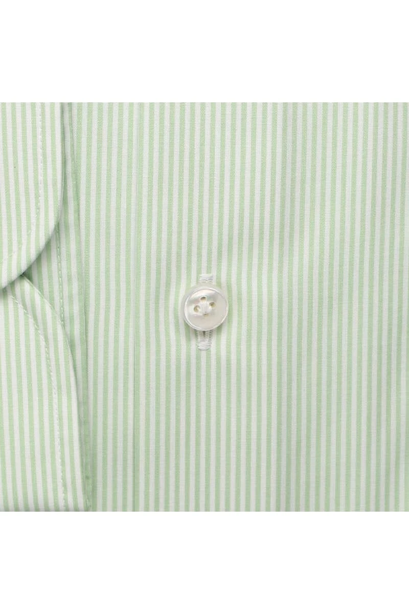 OLYMP SIGNATURE Tailored Fit Hemd Grün/weiss, Gestreift 4 OLYMP SIGNATURE Tailored Fit Hemd Grün/weiss, Gestreift – Bild 4