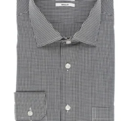 Seidensticker Regular Fit Hemd Marine/weiss, Kariert