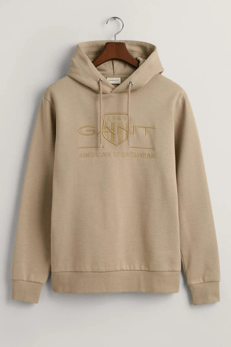 GANT Kapuzen Sweatshirtbeige 1 GANT Kapuzen Sweatshirtbeige