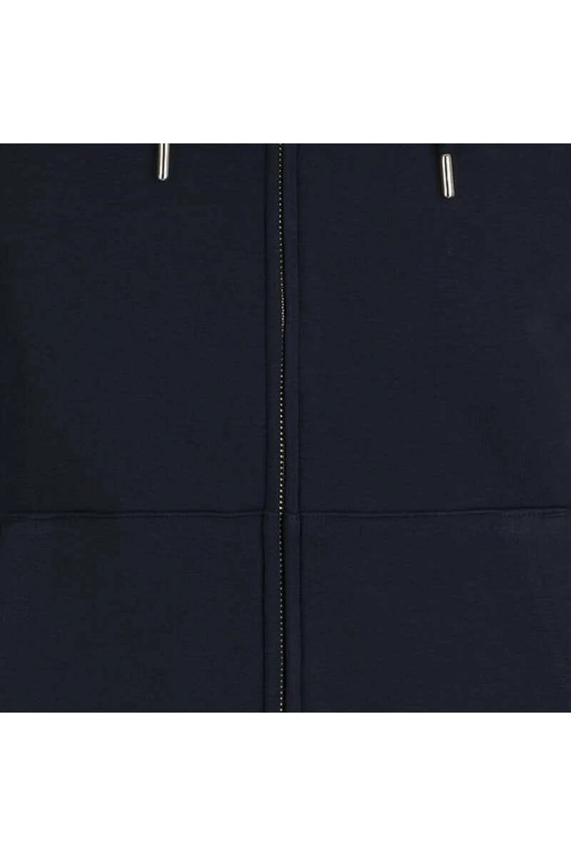 GANT Regular Fit Sweatjacke Mit Kapuze Zip Navy 3 GANT Regular Fit Sweatjacke Mit Kapuze Zip Navy – Bild 3
