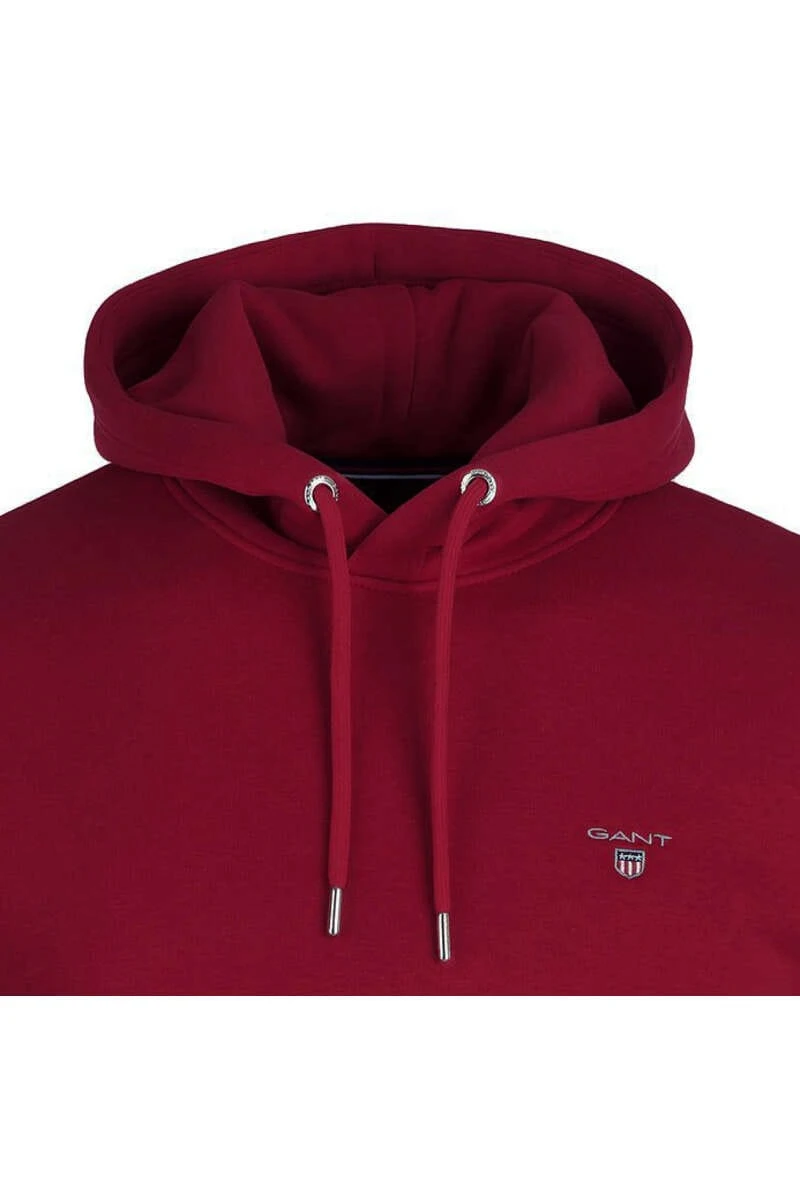 GANT Regular Fit Sweatjacke Mit Kapuze Plum 2 GANT Regular Fit Sweatjacke Mit Kapuze Plum – Bild 2