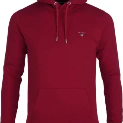GANT Regular Fit Sweatjacke Mit Kapuze Plum