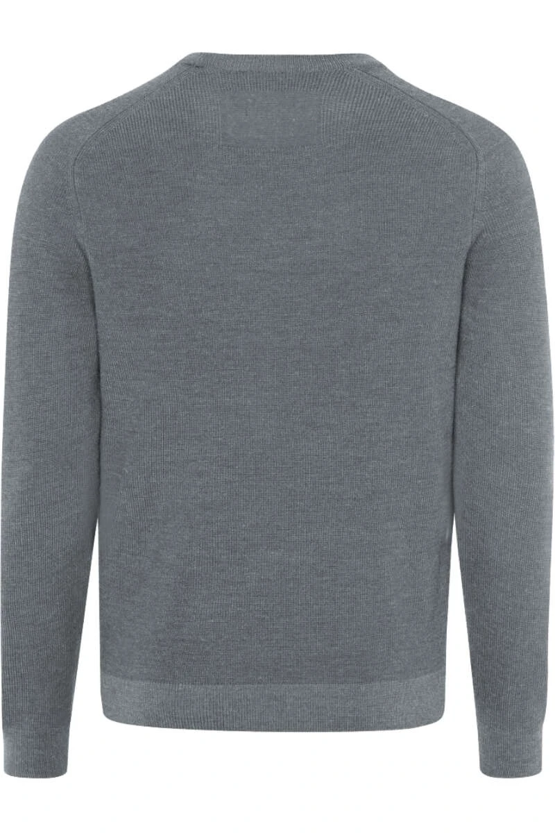 Brax Herren Rollkragenpullover Dunkelgrau 2 Brax Herren Rollkragenpullover Dunkelgrau – Bild 2