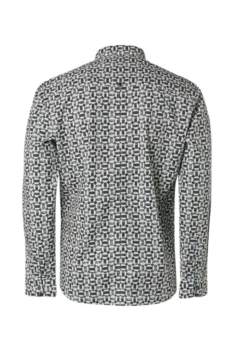 No-Excess No Excess Modern Fit Hemd Grün/schwarz, Gemustert 2 No-Excess No Excess Modern Fit Hemd Grün/schwarz, Gemustert – Bild 2