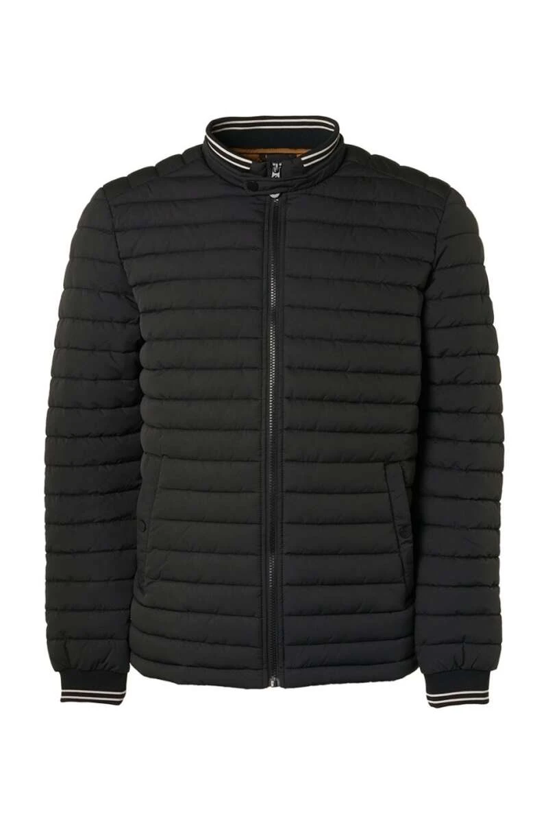 No-Excess No Excess Regular Fit Herren Steppjacke Zip Schwarz 1 No-Excess No Excess Regular Fit Herren Steppjacke Zip Schwarz