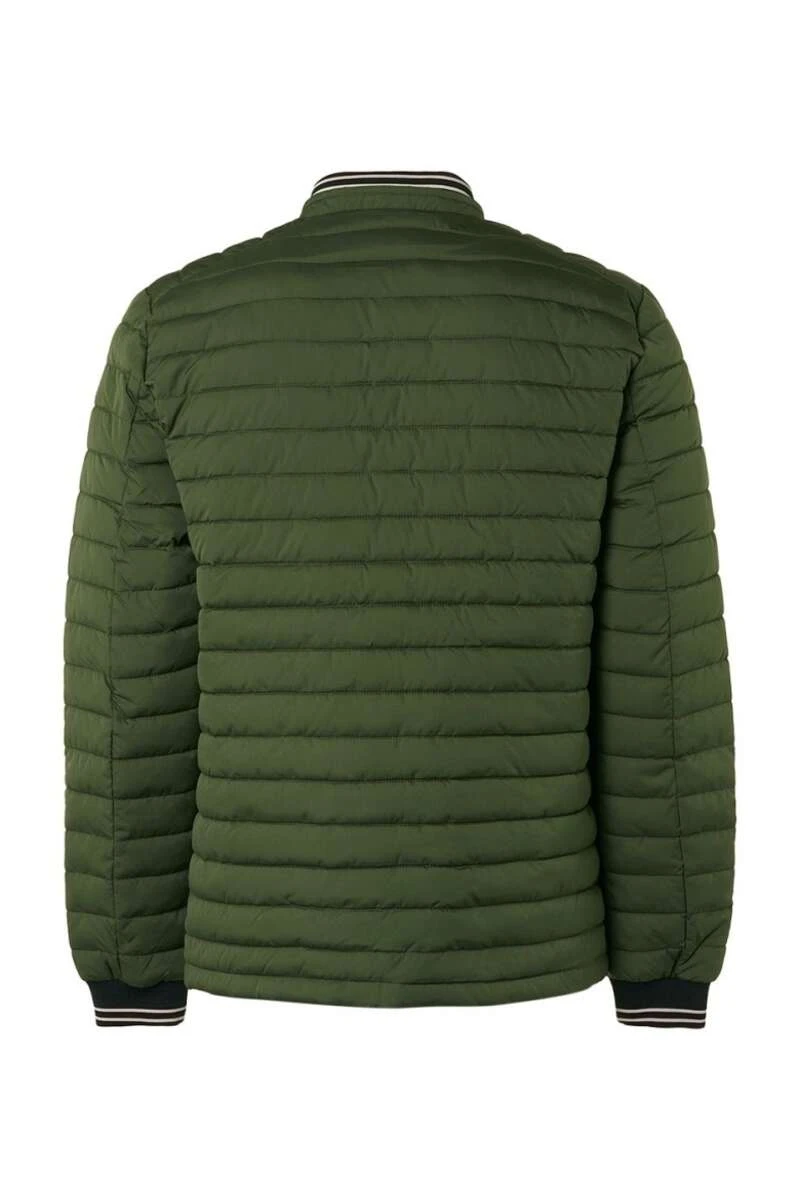 No-Excess No Excess Regular Fit Herren Steppjacke Zip Grün 2 No-Excess No Excess Regular Fit Herren Steppjacke Zip Grün – Bild 2