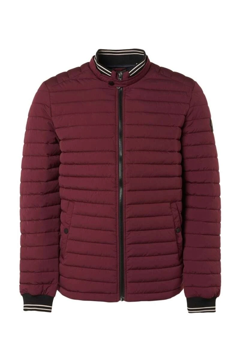 No-Excess No Excess Regular Fit Herren Steppjacke Zip Dunkelrot 1 No-Excess No Excess Regular Fit Herren Steppjacke Zip Dunkelrot