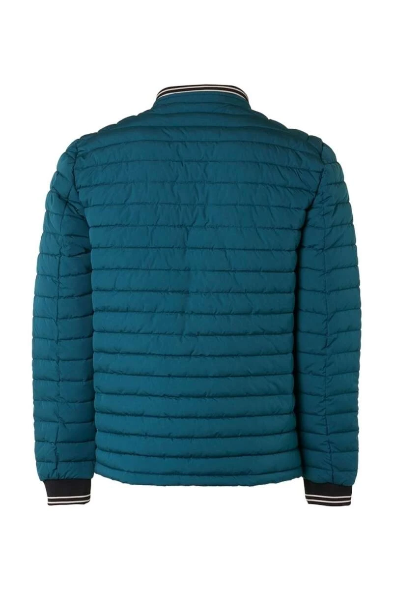 No-Excess No Excess Regular Fit Herren Steppjacke Zip Blau 2 No-Excess No Excess Regular Fit Herren Steppjacke Zip Blau – Bild 2