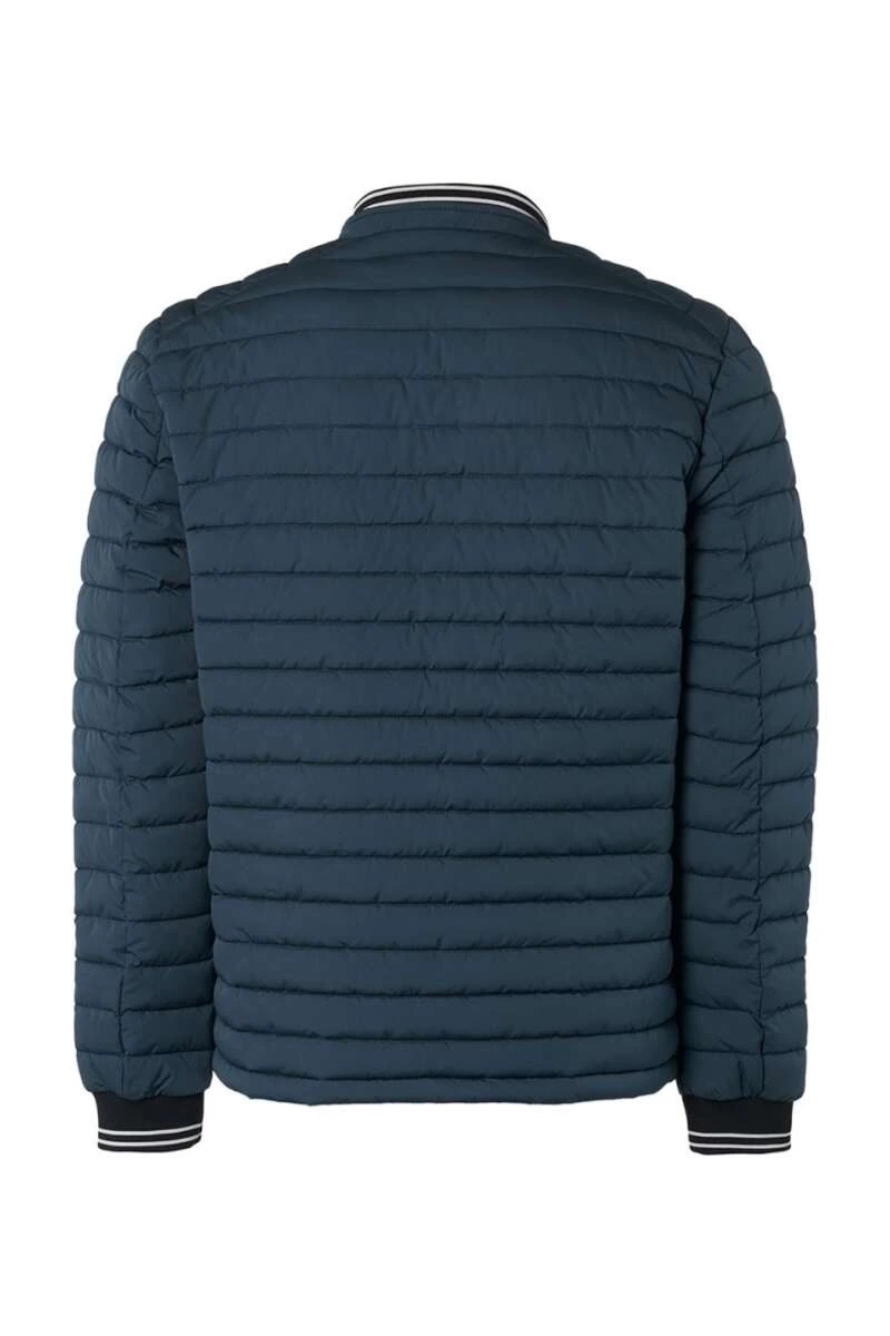 No-Excess No Excess Regular Fit Herren Steppjacke Zip Navy 2 No-Excess No Excess Regular Fit Herren Steppjacke Zip Navy – Bild 2