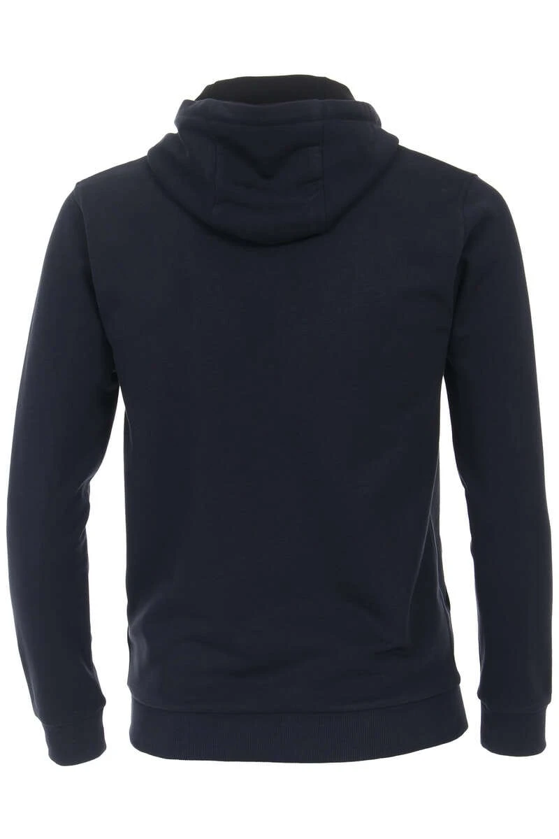 Redmond Casual Regular Fit Sweatjacke Mit Kapuze Zip Blau 4 Redmond Casual Regular Fit Sweatjacke Mit Kapuze Zip Blau – Bild 4