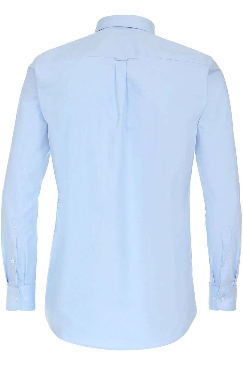 Redmond Casual Regular Fit Hemd Hellblau, Faux-uni 4 Redmond Casual Regular Fit Hemd Hellblau, Faux-uni – Bild 4