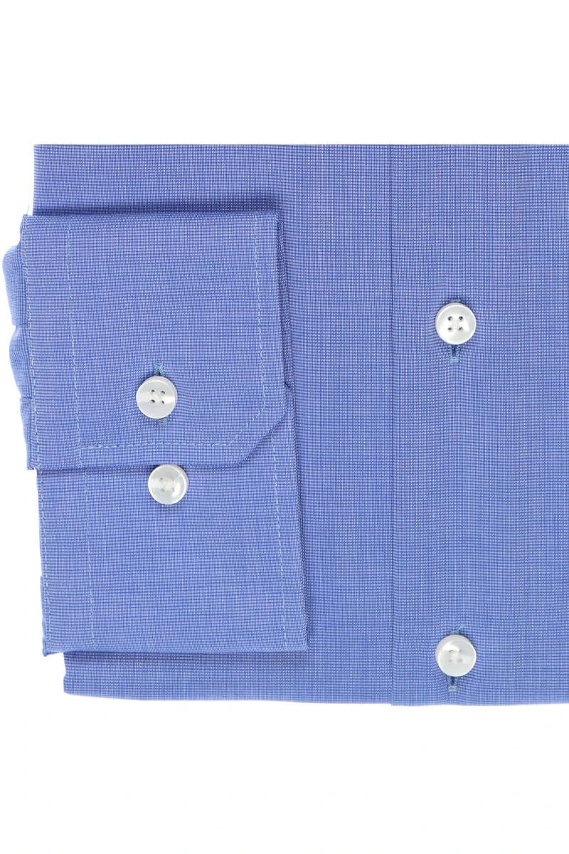 Seidensticker Tailored Hemd Mittelblau, Einfarbig 3 Seidensticker Tailored Hemd Mittelblau, Einfarbig – Bild 3