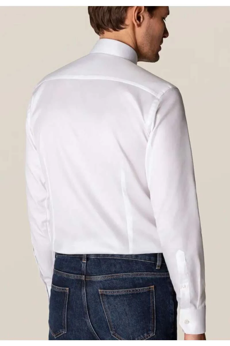 ETON Contemporary Fit Hemd Weiss, Einfarbig 6 ETON Contemporary Fit Hemd Weiss, Einfarbig – Bild 6