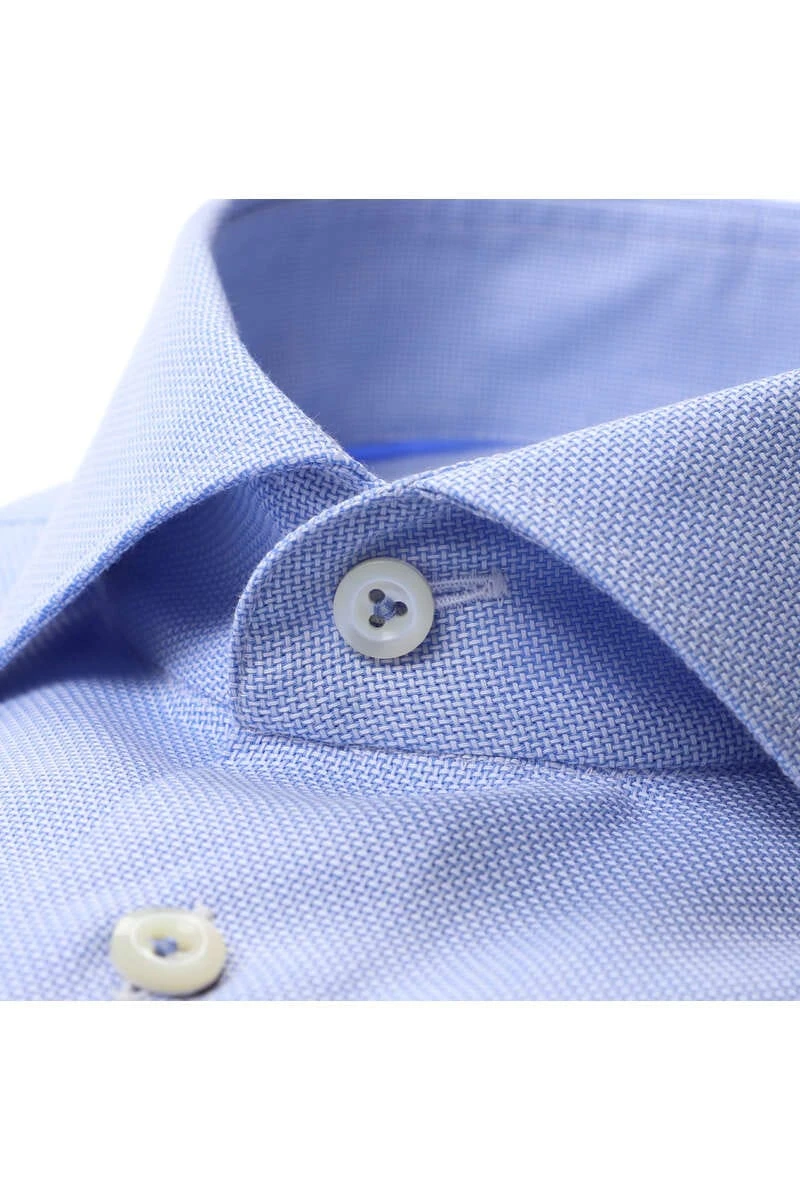 Van Laack Meisterwerk Tailor Fit Hemd Blau/weiss, Gemustert 2 Van Laack Meisterwerk Tailor Fit Hemd Blau/weiss, Gemustert – Bild 2