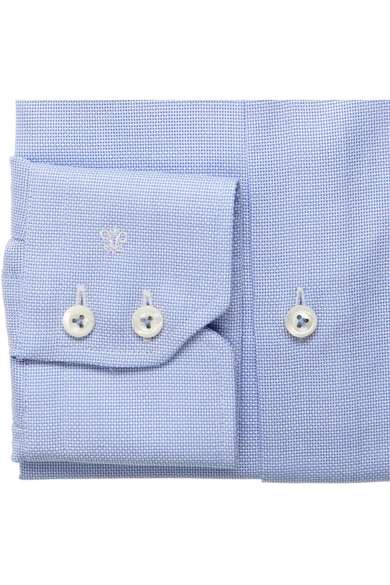 Van Laack Meisterwerk Tailor Fit Hemd Blau/weiss, Gemustert 3 Van Laack Meisterwerk Tailor Fit Hemd Blau/weiss, Gemustert – Bild 3