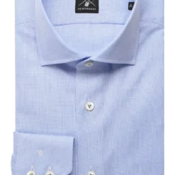 Van Laack Meisterwerk Tailor Fit Hemd Blau/weiss, Gemustert