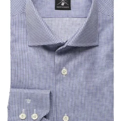 Van Laack Meisterwerk Slim Fit Hemd Royalblau/weiss, Kariert