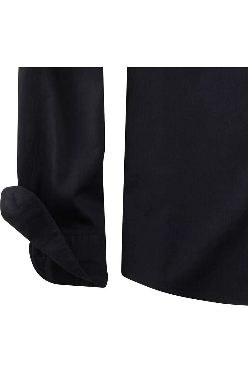 OLYMP Level Five Smart Casual Body Fit Hemd Schwarz, Einfarbig 3 OLYMP Level Five Smart Casual Body Fit Hemd Schwarz, Einfarbig – Bild 3