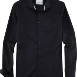 OLYMP Level Five Smart Casual Body Fit Hemd Schwarz, Einfarbig