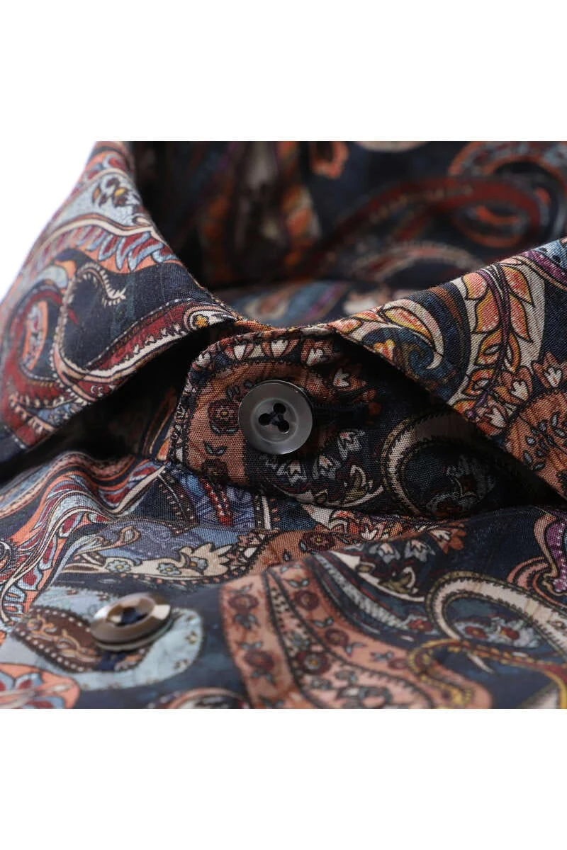 Van Laack Slim Fit Hemd Mehrfarbig, Paisley 2 Van Laack Slim Fit Hemd Mehrfarbig, Paisley – Bild 2