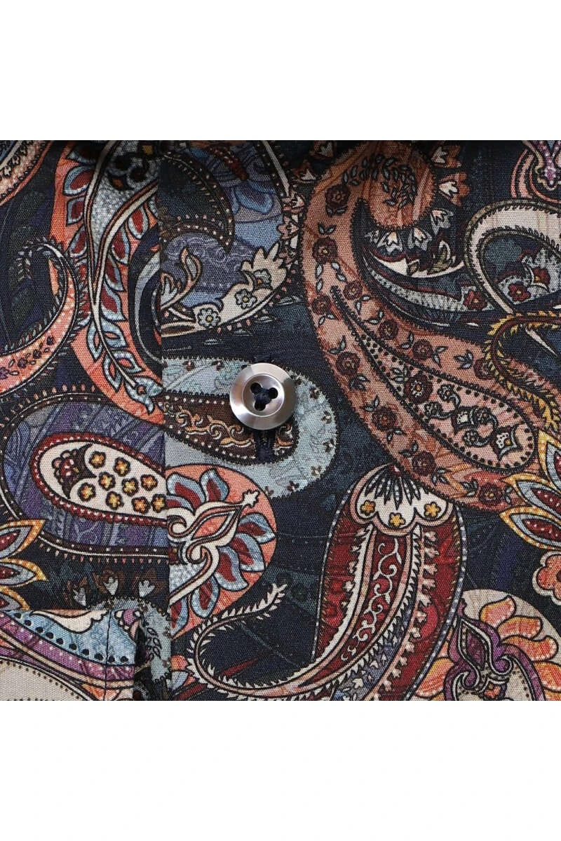 Van Laack Slim Fit Hemd Mehrfarbig, Paisley 4 Van Laack Slim Fit Hemd Mehrfarbig, Paisley – Bild 4