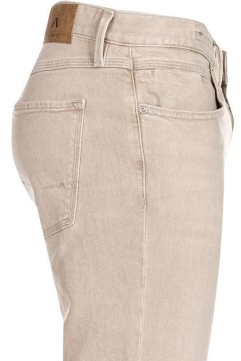 Alberto Robin Tapered Fit Herren Jeans Beige 3 Alberto Robin Tapered Fit Herren Jeans Beige – Bild 3