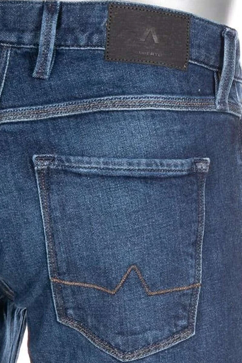 Alberto Robin Tapered Fit Five-Pocket Herren Jeans Jeans 4 Alberto Robin Tapered Fit Five-Pocket Herren Jeans Jeans – Bild 4
