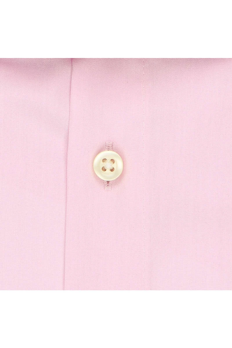Redmond Slim Fit Hemd Rosa, Einfarbig 4 Redmond Slim Fit Hemd Rosa, Einfarbig – Bild 4