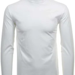 RAGMAN Regular Fit Herren Rollkragenshirt Weiss