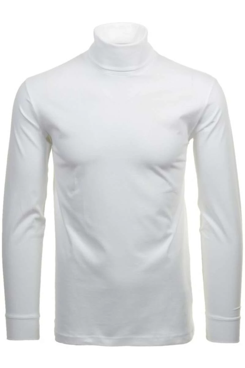 RAGMAN Regular Fit Herren Rollkragenshirt Weiss 1 RAGMAN Regular Fit Herren Rollkragenshirt Weiss