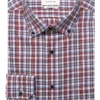 ETERNA Comfort Fit Hemd Bordeaux, Kariert