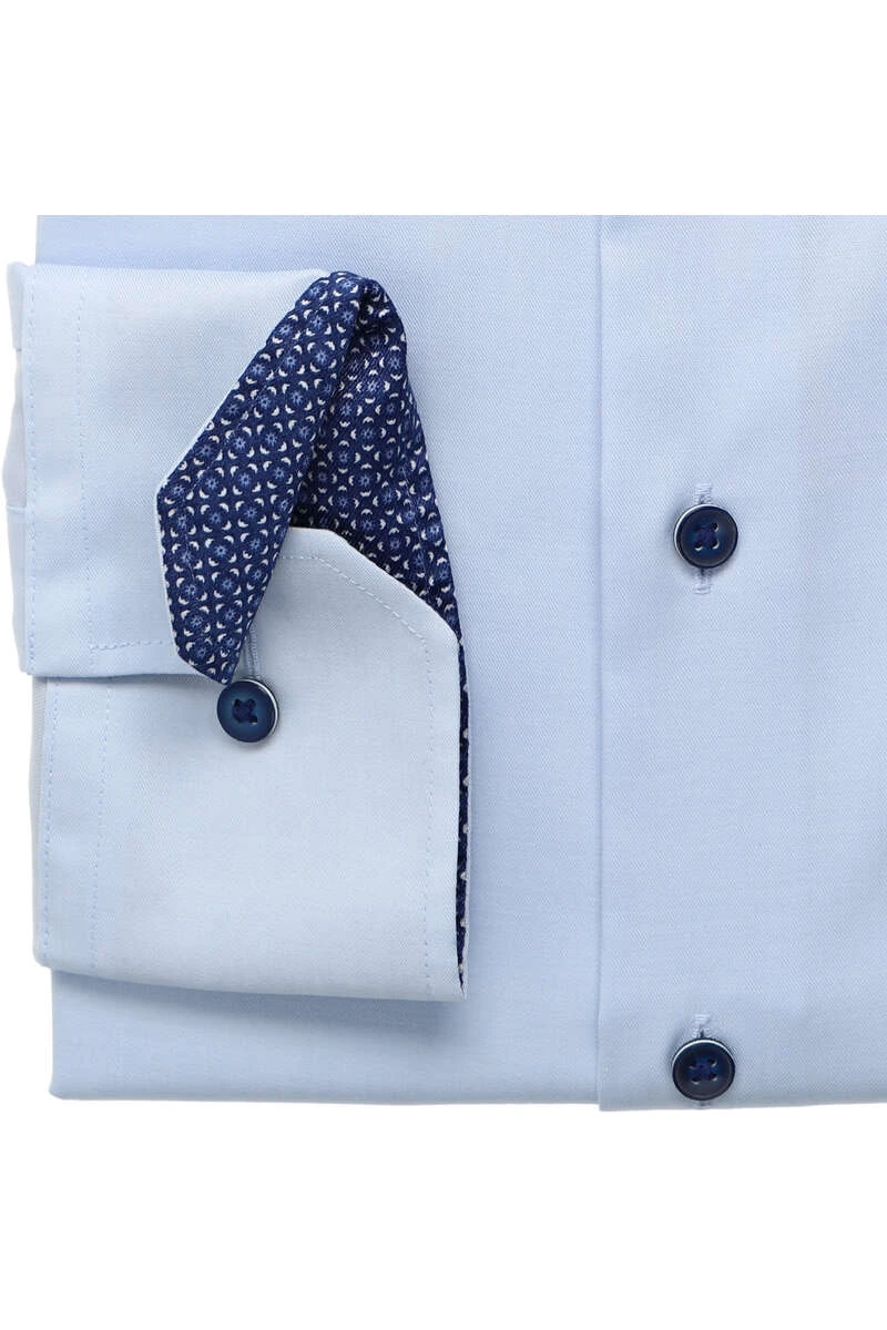 ETERNA Comfort Fit Hemd Hellblau, Einfarbig 3 ETERNA Comfort Fit Hemd Hellblau, Einfarbig – Bild 3