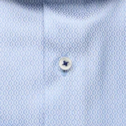 ETERNA 1863 Slim Fit Hemd Mittelblau, Strukturiert 7 ETERNA 1863 Slim Fit Hemd Mittelblau, Strukturiert -Angebote Pierre Cardin Store 4136 F682 12 3 800