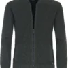 Casa Moda Casual Regular Fit Herren Strickjacke Zip Grün