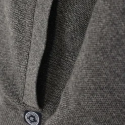 Casa Moda Herren Strickjacke Collegekragen Anthrazit -Angebote Pierre Cardin Store 413706000 782 2 800