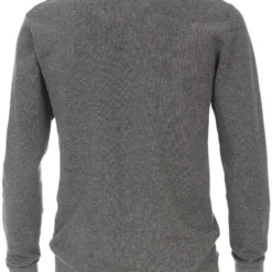 Casa Moda Herren Strickjacke Collegekragen Anthrazit -Angebote Pierre Cardin Store 413706000 782 9 800