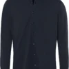 Brax Modern Fit Jerseyhemd Navy, Einfarbig
