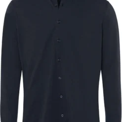 Brax Modern Fit Jerseyhemd Navy, Einfarbig