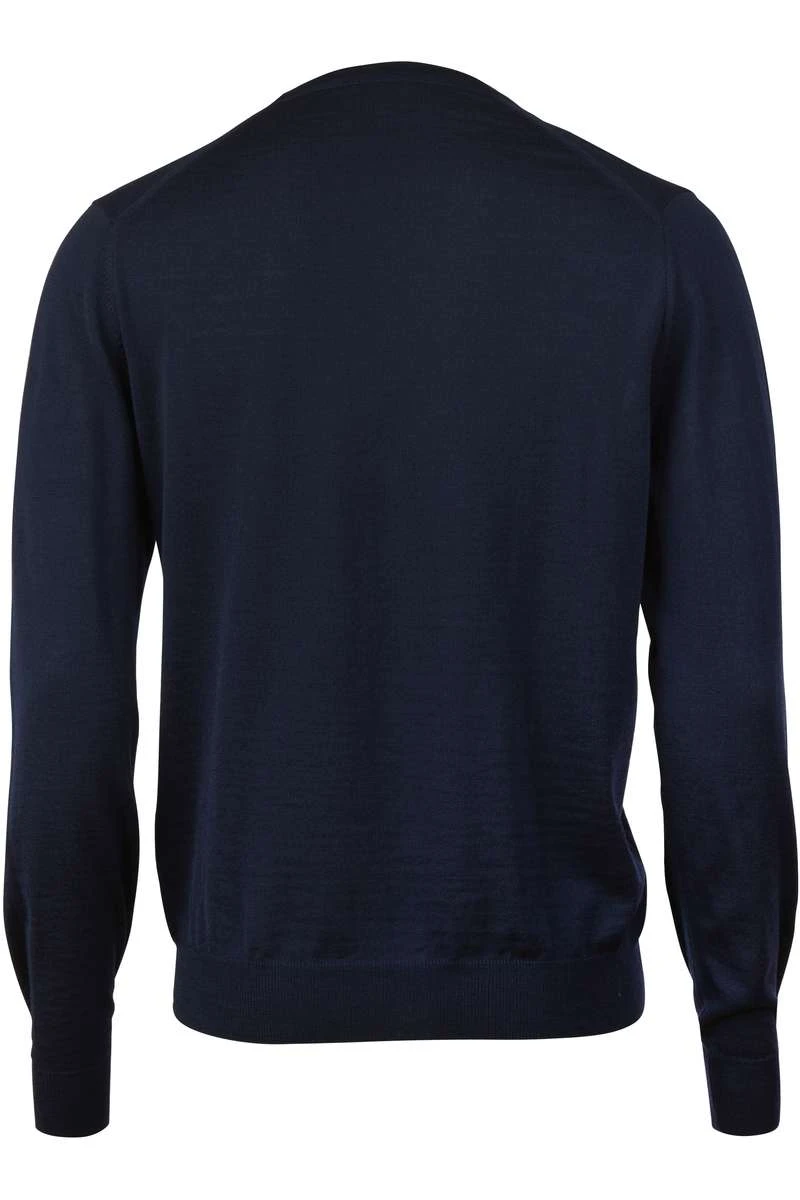 Stenströms Fitted Body Herren Strickjacke Nachtblau 4 Stenströms Fitted Body Herren Strickjacke Nachtblau – Bild 4