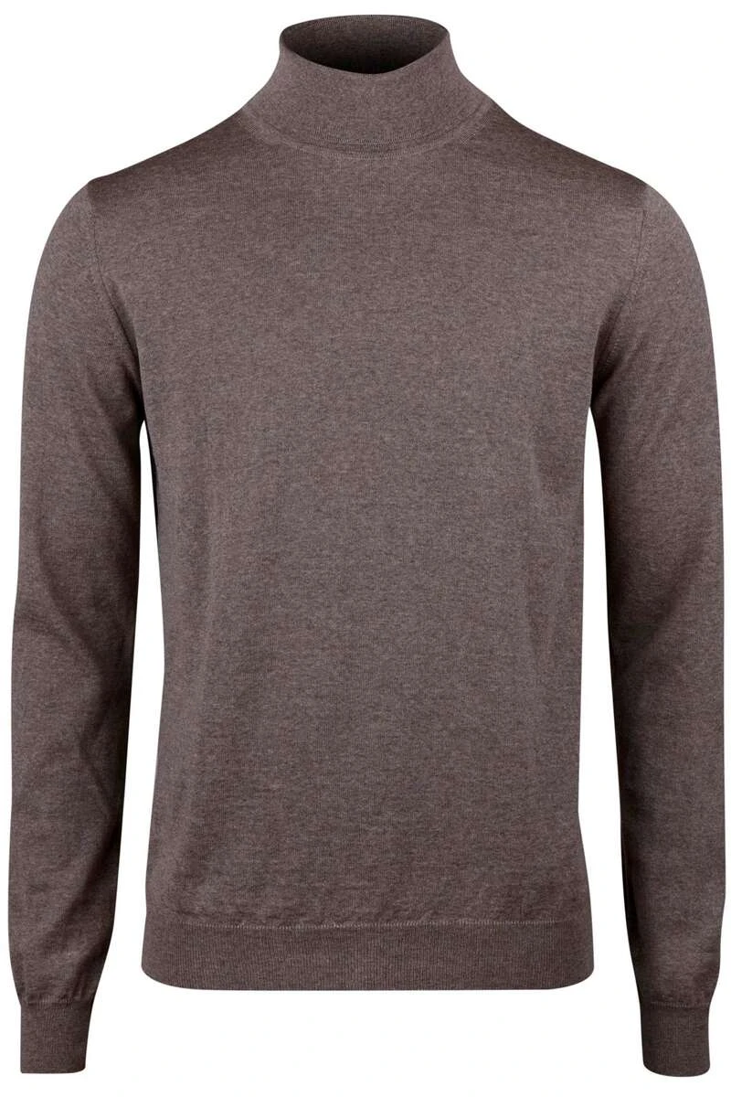 Stenströms Fitted Body Herren Rollkragenpullover Beige 1 Stenströms Fitted Body Herren Rollkragenpullover Beige
