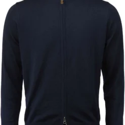 Stenströms Fitted Body CardiganZip Nachtblau