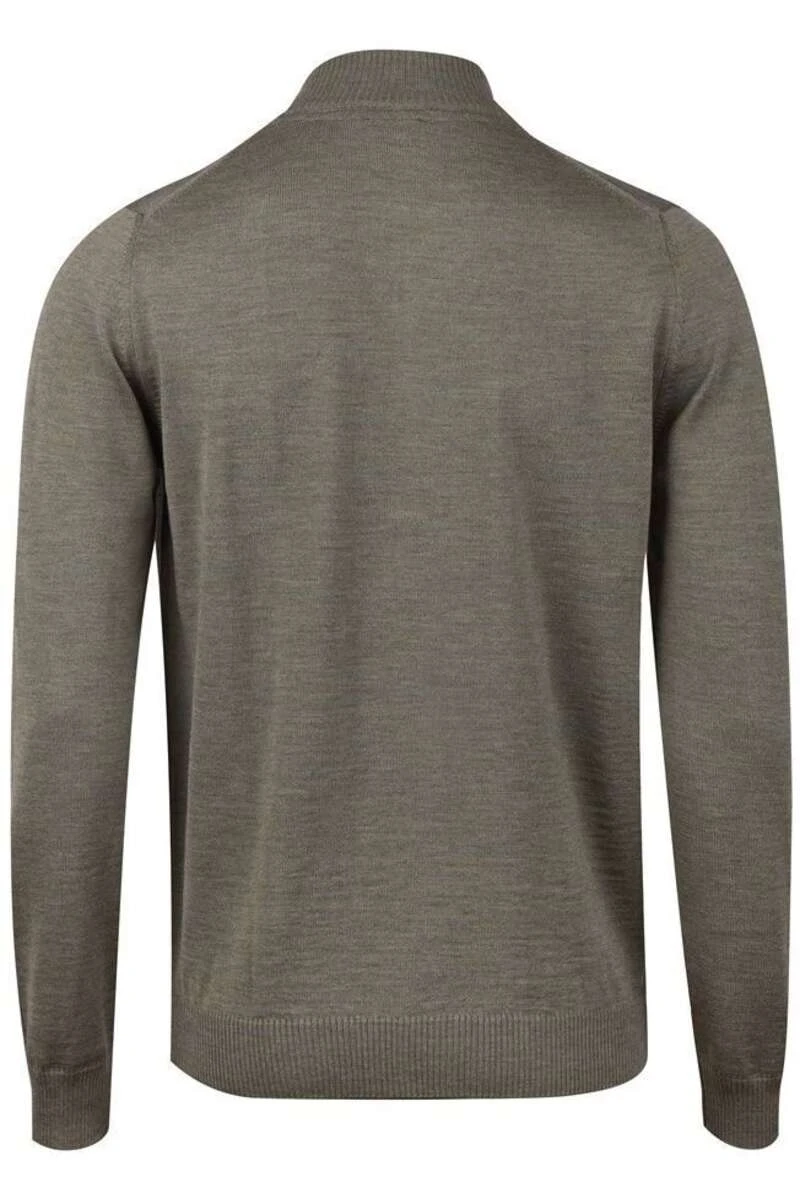 Stenströms Fitted Body CardiganZip Grau 2 Stenströms Fitted Body CardiganZip Grau – Bild 2