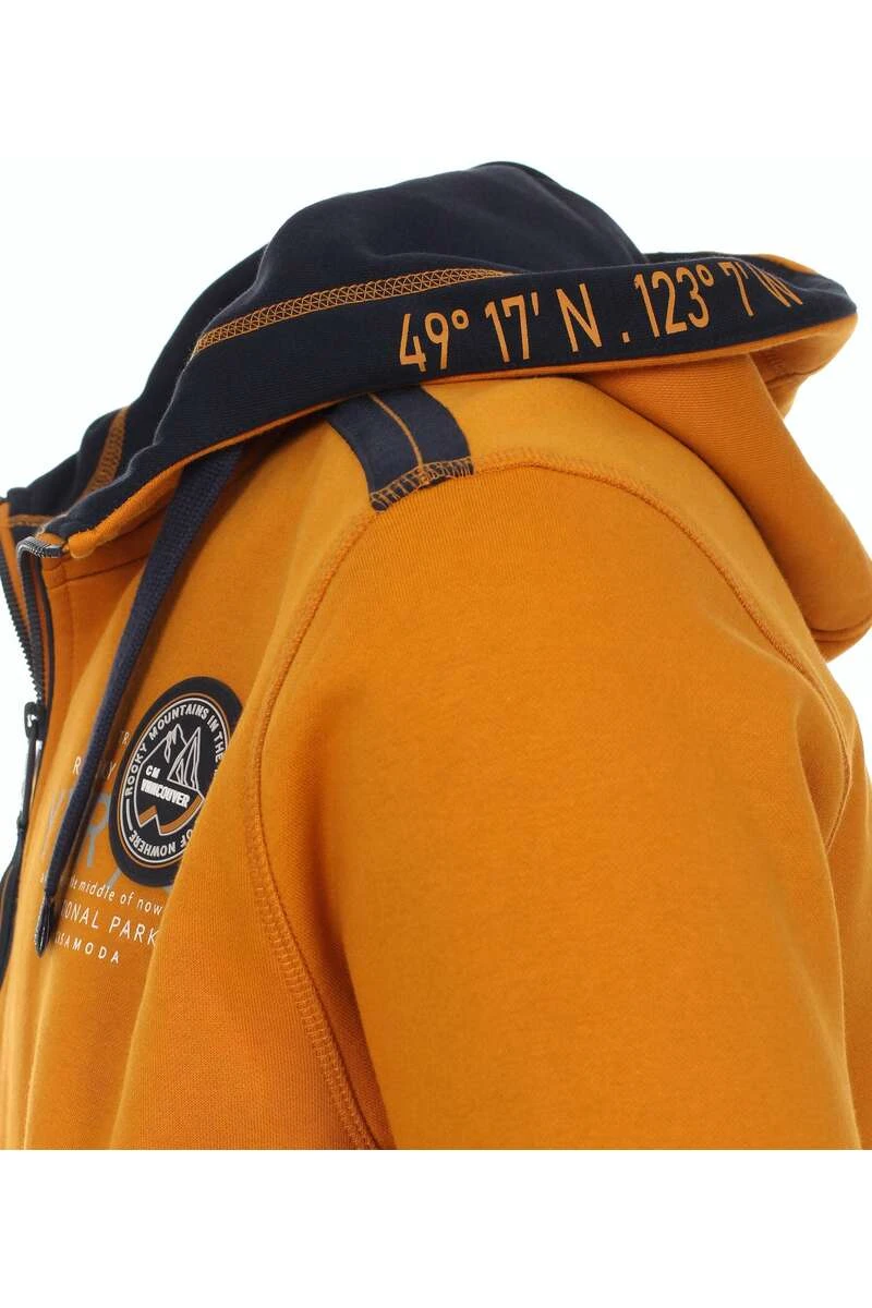 Casa Moda Kapuzen Sweatshirtgelb 4 Casa Moda Kapuzen Sweatshirtgelb – Bild 4