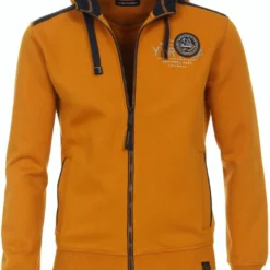 Casa Moda Kapuzen Sweatshirtgelb
